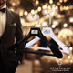 WEDDING HANGERS: ENGRAVED BRIDE, GROOM & BRIDAL PARTY HANGERS