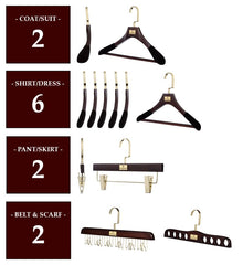 MAHOGANY HANGER PACKAGES: POPULAR SELECTIONS