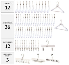 WASHED WHITE HANGER PACKAGES: POPULAR SELECTIONS