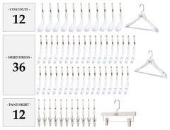 WASHED WHITE HANGER PACKAGES: POPULAR SELECTIONS