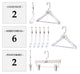 WASHED WHITE HANGERS: POPULAR PACKAGES