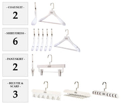 WASHED WHITE HANGER PACKAGES: POPULAR SELECTIONS