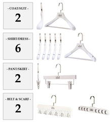 WASHED WHITE HANGER PACKAGES: POPULAR SELECTIONS