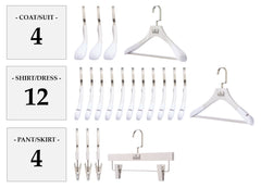 WASHED WHITE HANGER PACKAGES: POPULAR SELECTIONS